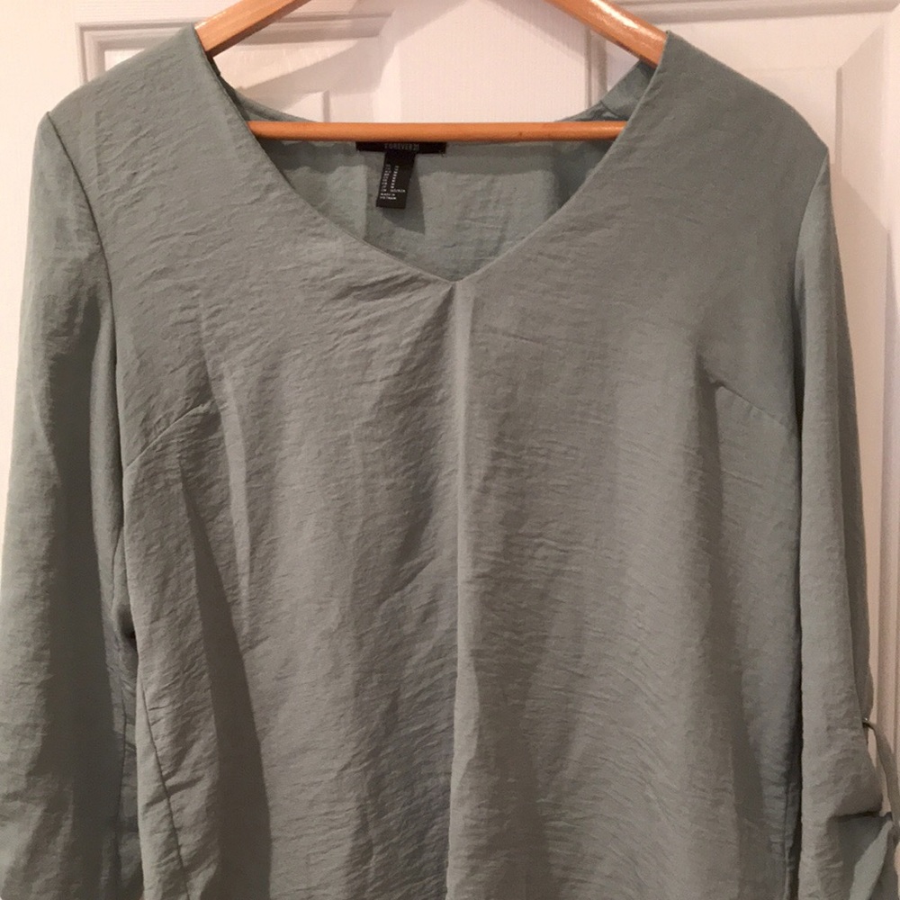 Light green blouse